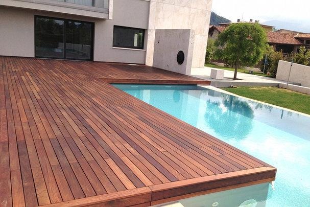 Outdoor deck wood by Elegance Living