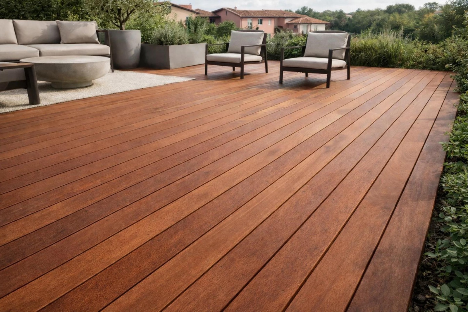 Cumaru tropical hardwood decking