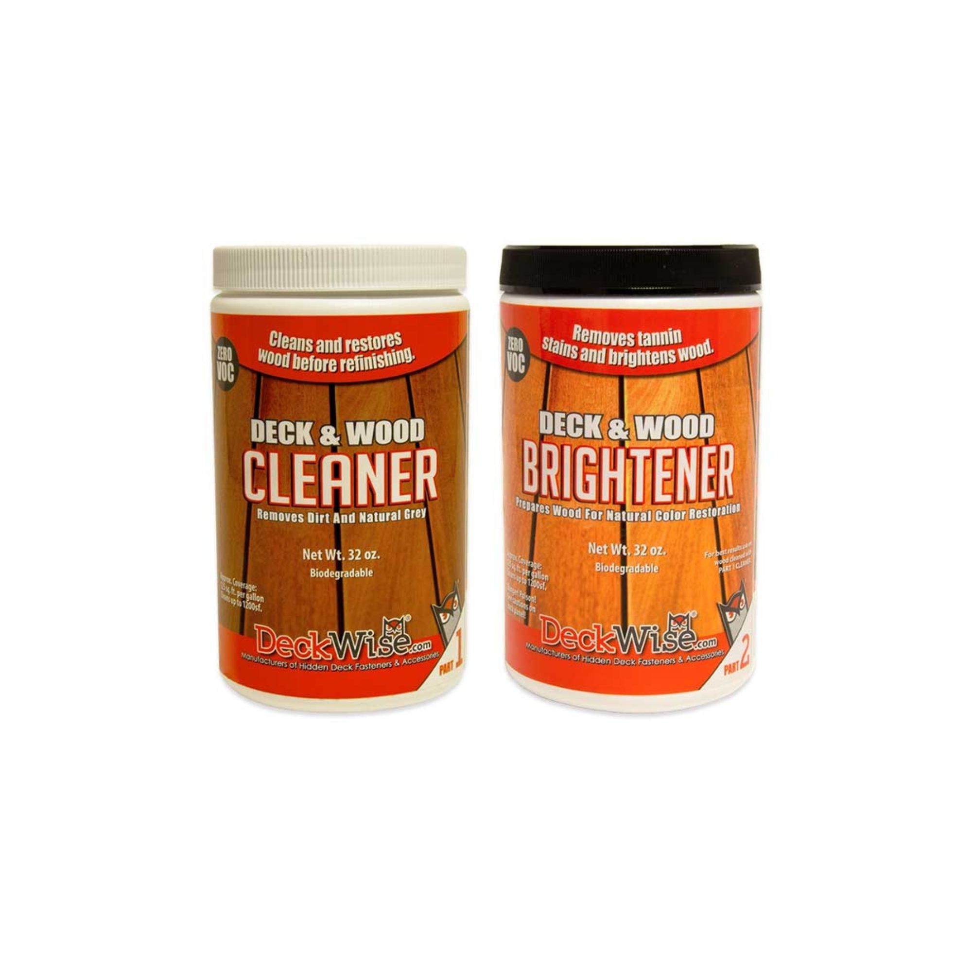 Cleaner and Brightener Surface Preparation