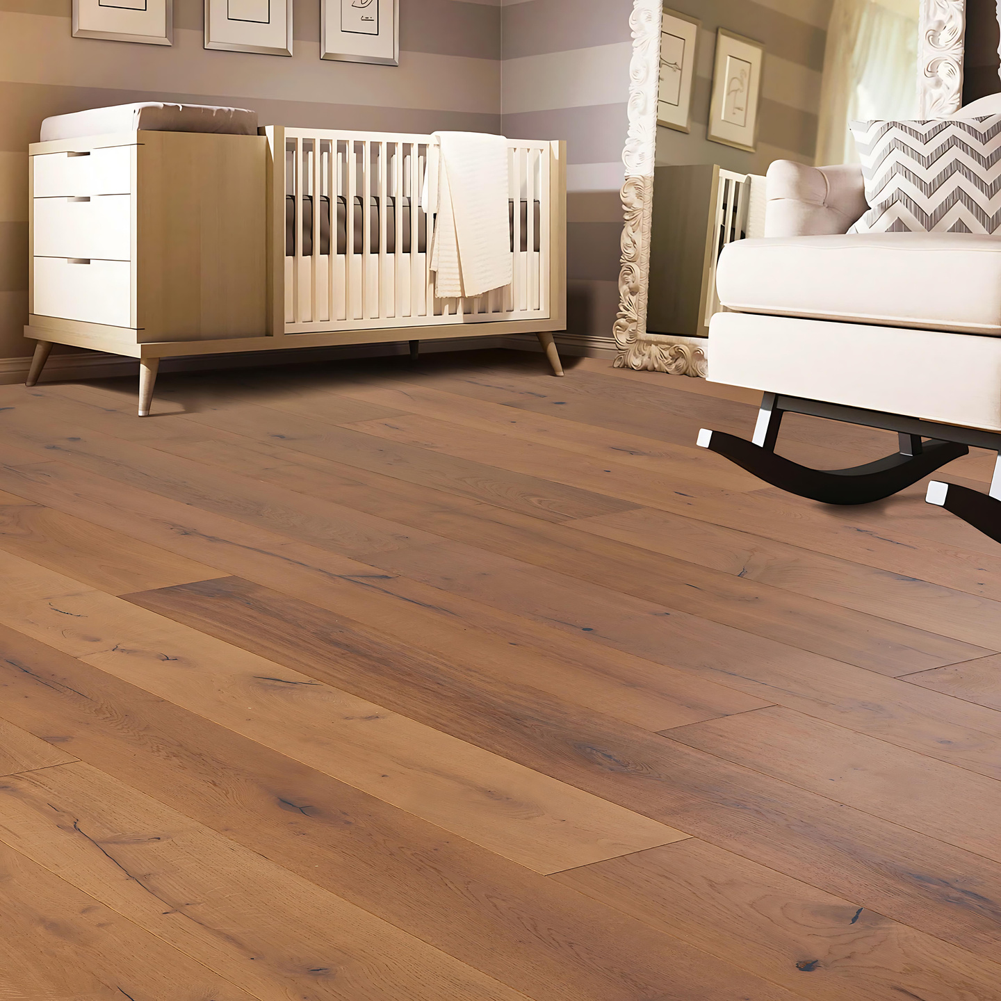 Real Wood Plank Flooring