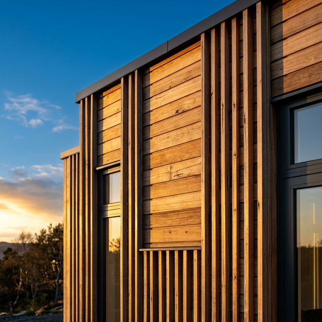 Modern Wood Cladding Facade 1772647697324