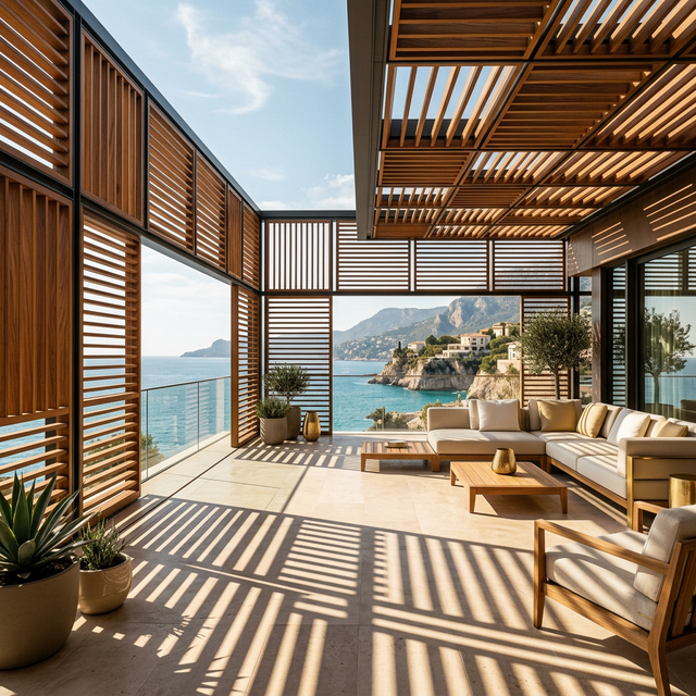 Wood Louvers Screens Sunshade 1772647713912